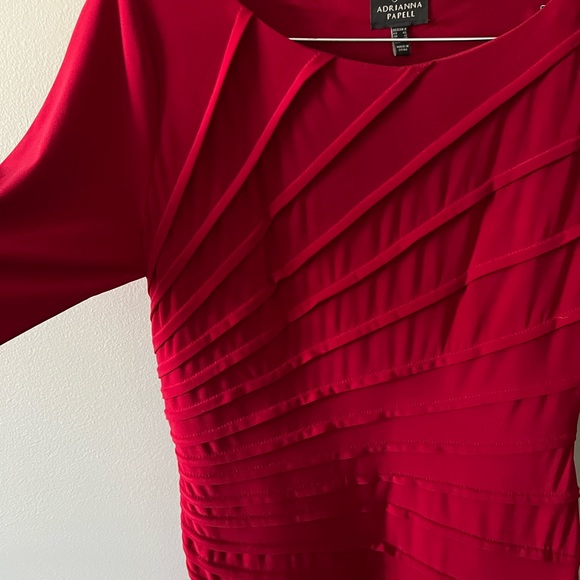 ADRIANA PAPELL SZ 12 MIDI dress - Picture 3 of 4